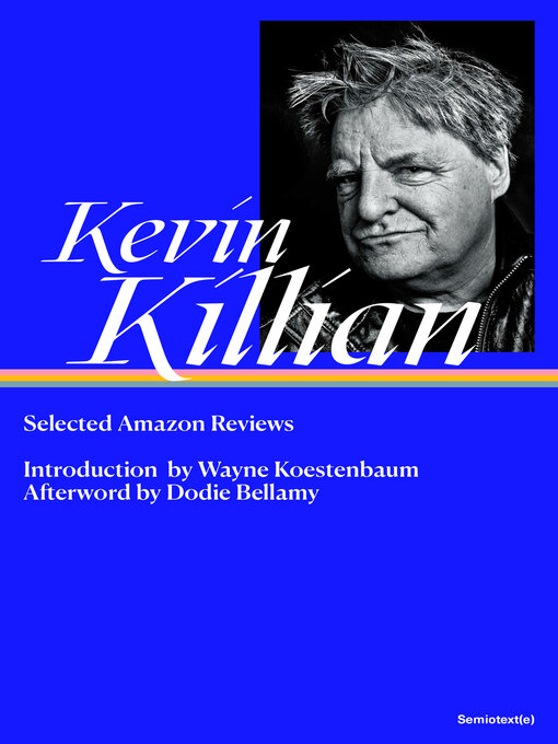 Title details for Selected Amazon Reviews by Kevin Killian - Wait list